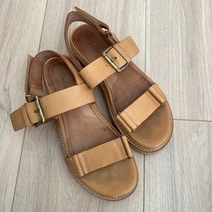 Madewell Tan Cady Lugsole Sandal Size 6.5